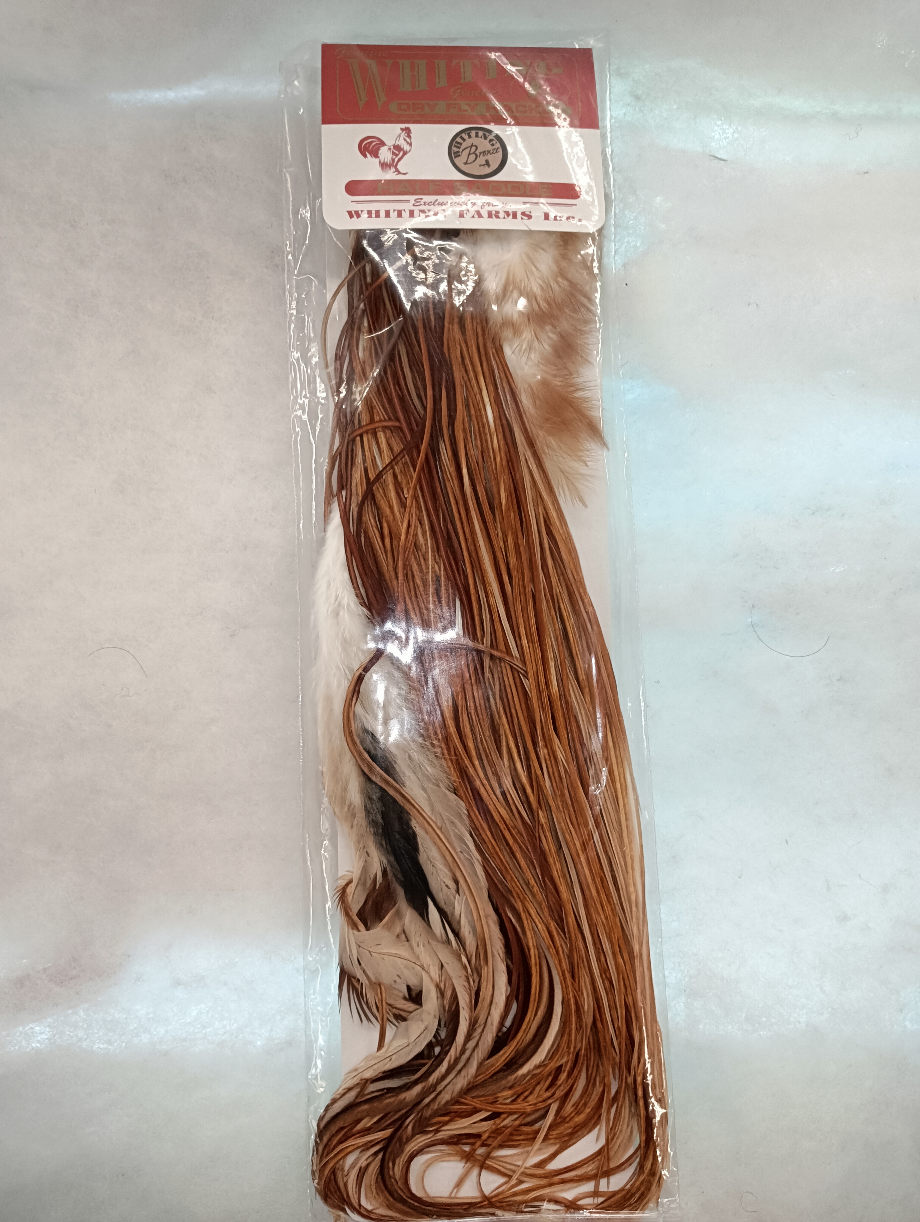 Whiting Bronze 1/2 Saddle Medium Ginger