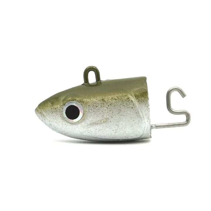 Black Minnow 4 -  140 - Jig Heads Deep - 60g - Khaki qty. 1