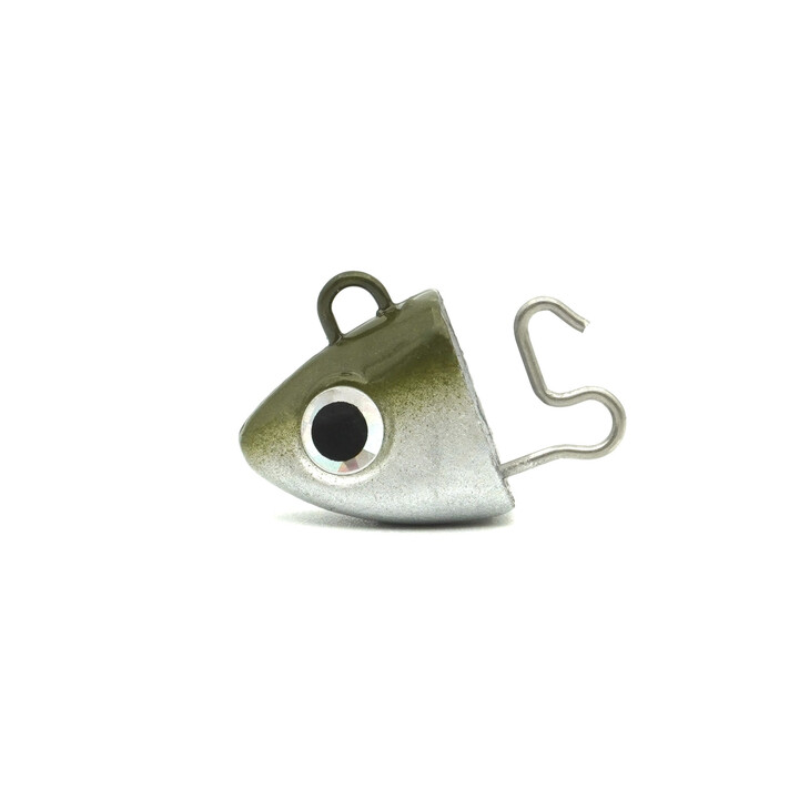 Black Minnow 1 - 70 - Jig Heads Search - 4,5g - Khaki qty. 2