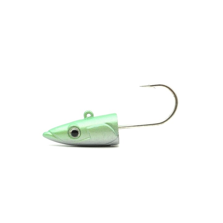 Crazy Sand Eel 5 - 220 - Jig Heads Offshore - 60g - Pearl Green qty. 1