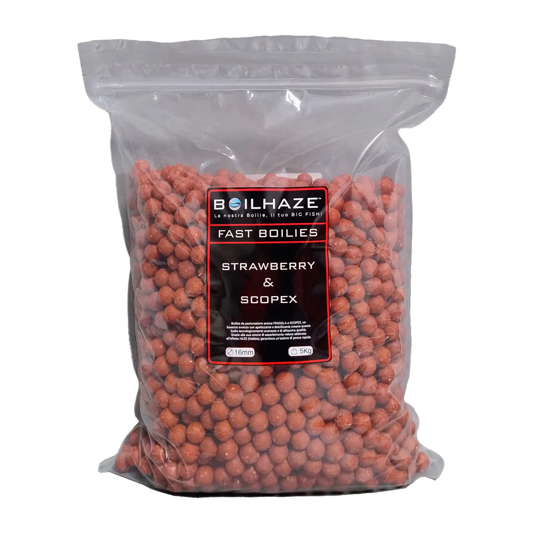 FAST BOILIES STRAWBERRY & SCOPEX 20mm 5kg