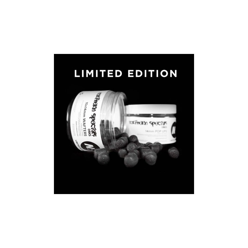 NS1 Dumbell Wafters Black 10x14mm (65)