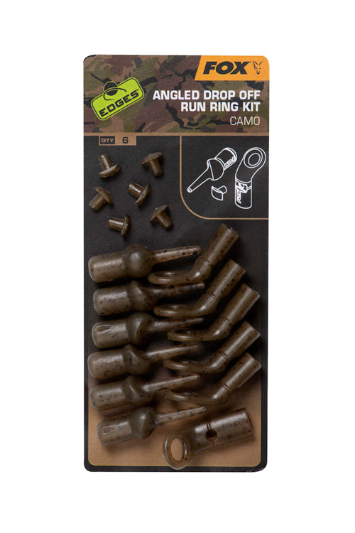 Edges Camo Angled Drop off run rig kit x 6