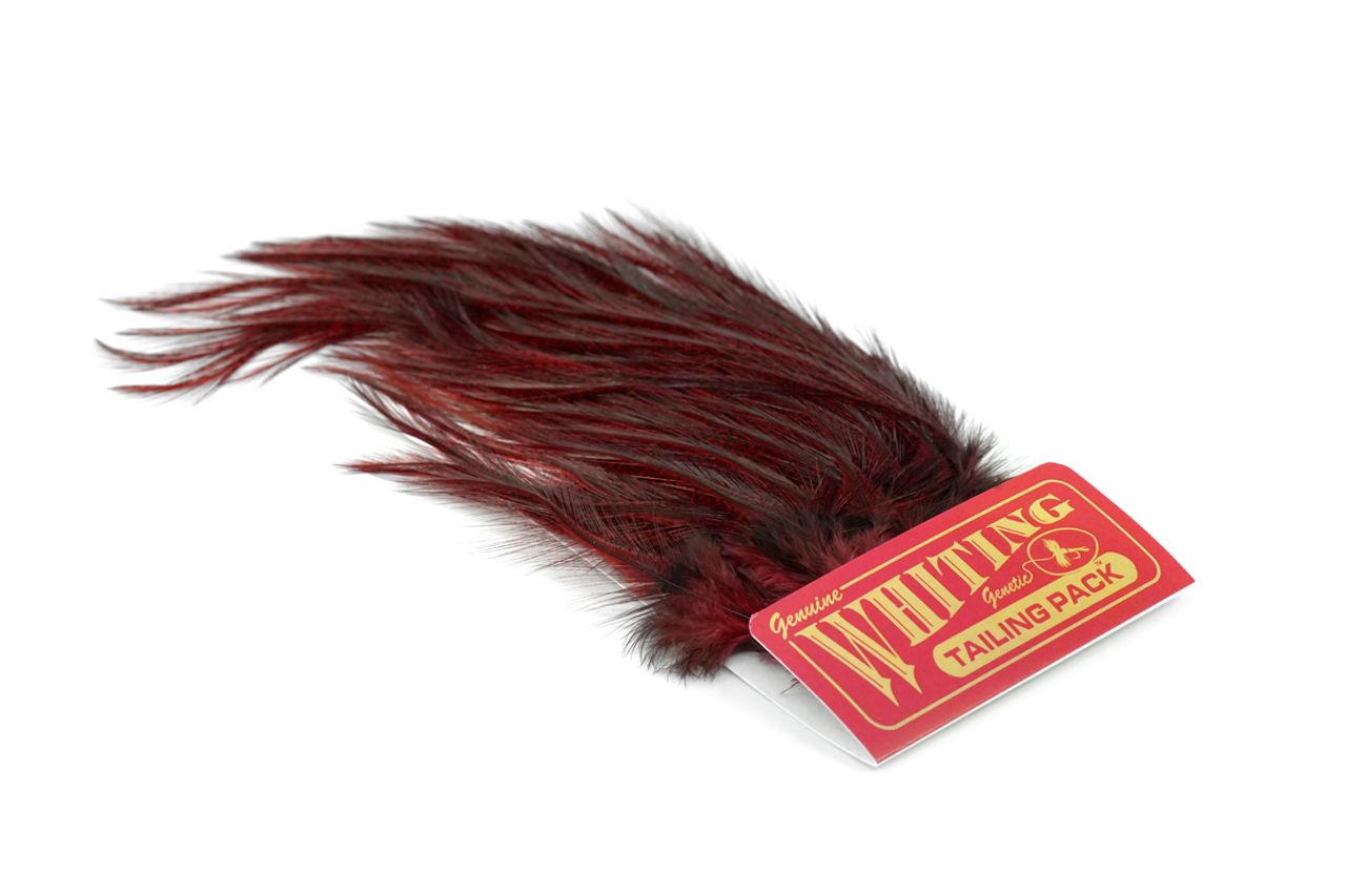 CDL Euro Nymph Tailing Pack Pardo dyed Red