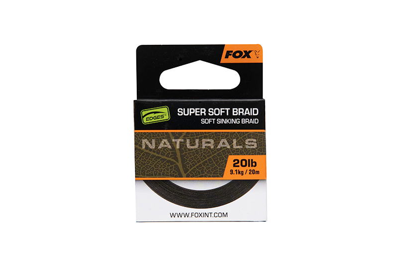 Naturals Soft Braid hooklength 20m 25lb