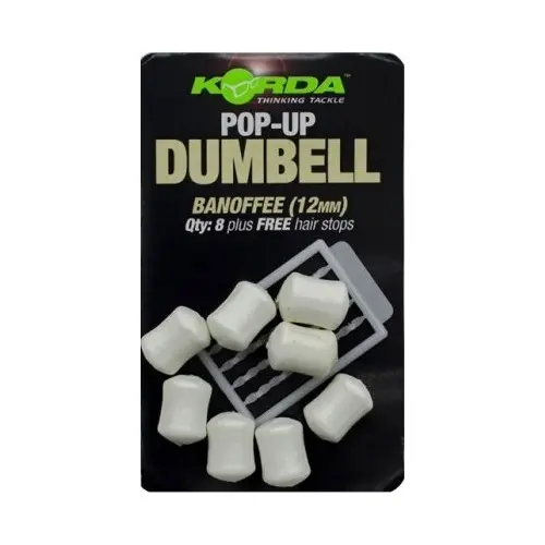 Pop-up Dumbell Banoffee (12mm) - 8 pcs 