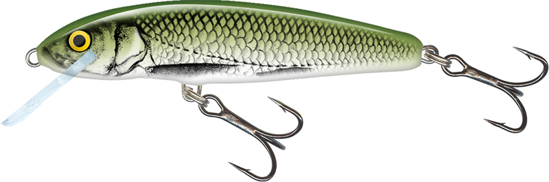 Minnow Sinking 5cm Olive Bleak