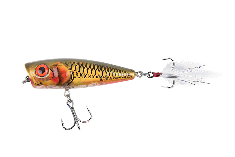 Rattlin Pop 7cm CLEAR GOLDEN PREY