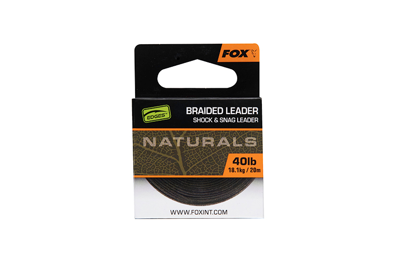Naturals Braided Leader x20M 30lb/13.6kg