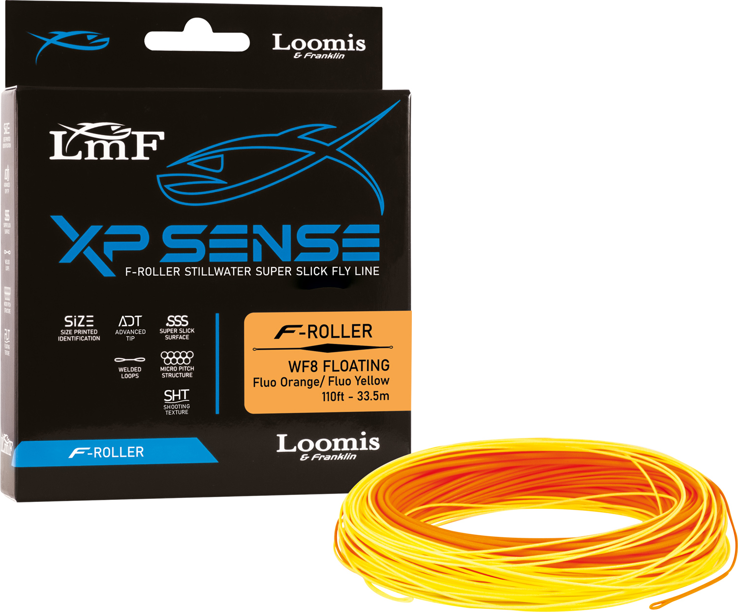 LMF XP SENSE FLY LINE * F-ROLLER DISTANCE # 7 INTERMEDIATE