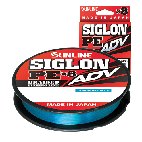 SUNLINE SIGLON PE ADV X8 TURQUISE BLUE 300M. AVG.12LB. MAX.16LB. #1
