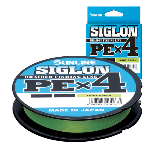 SUNLINE SIGLON PE X4 LIGHT GREEN 150M. 25LB. #1.5