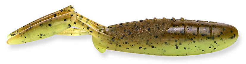 KEITECH GLIDE CAMARON 3.5" COL. 401 GREEN PUMPKIN CHARTEAUSE