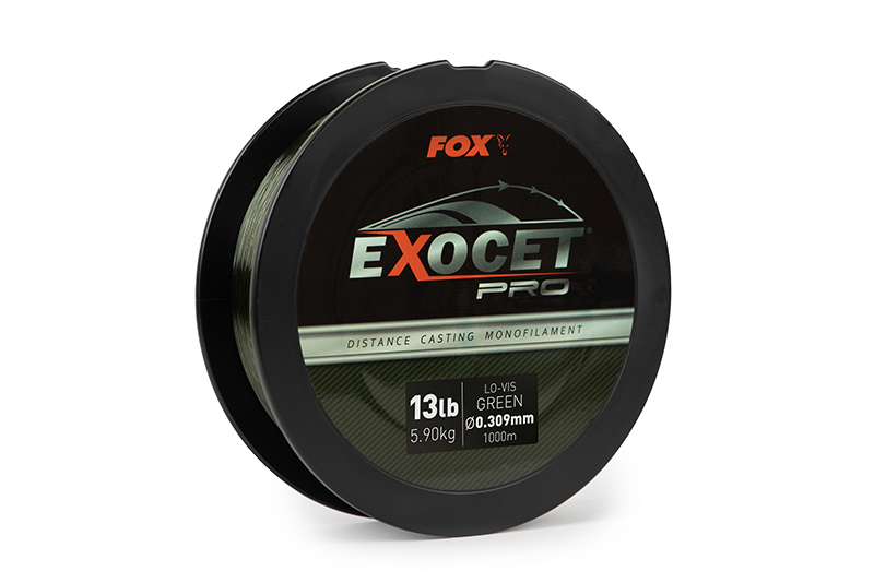 Exocet Pro (Low vis green) 0.309mm 13lbs / 5.90kgs (1000m)