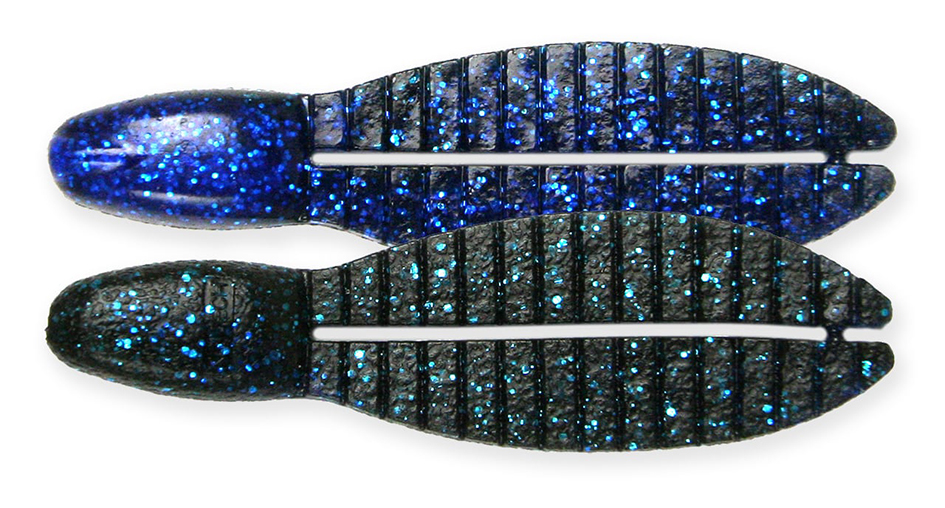 KEITECH FLEX CHUNK MEDIUM 3" COL. 413 BLACK BLUE