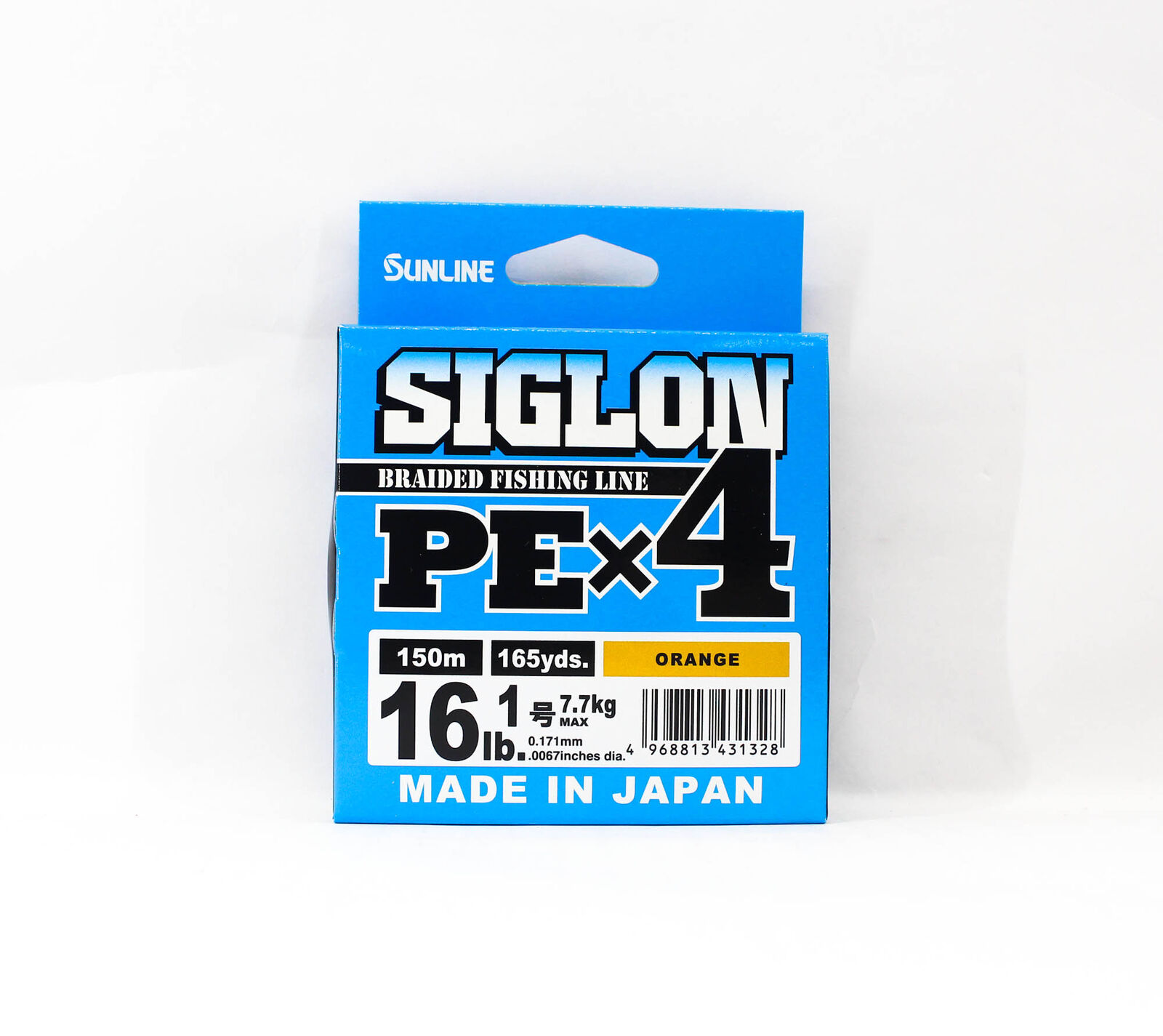 SUNLINE SIGLON PE X4 ORANGE 150M. 16LB. #1