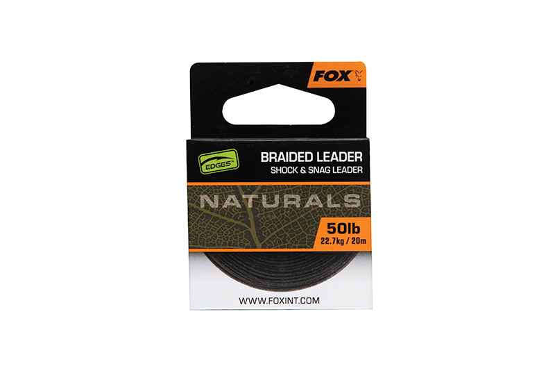 Naturals Braided Leader x20M 40lb/18.1kg