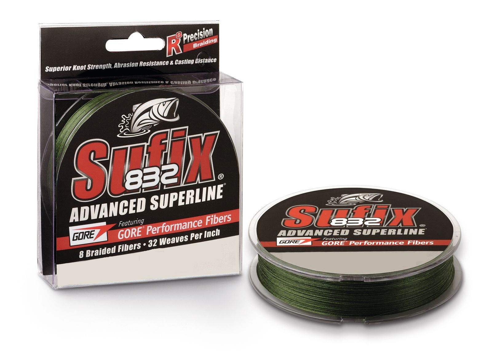 832 BRAID L.VIS GREEN 250M 15