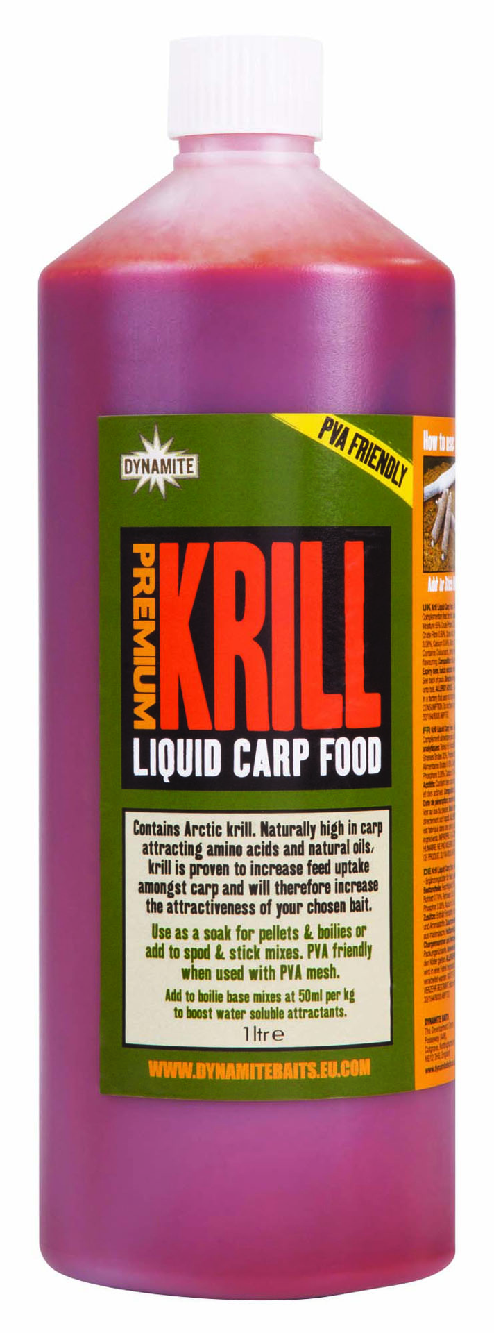 LIQUID CARP FOOD KRILL 1L