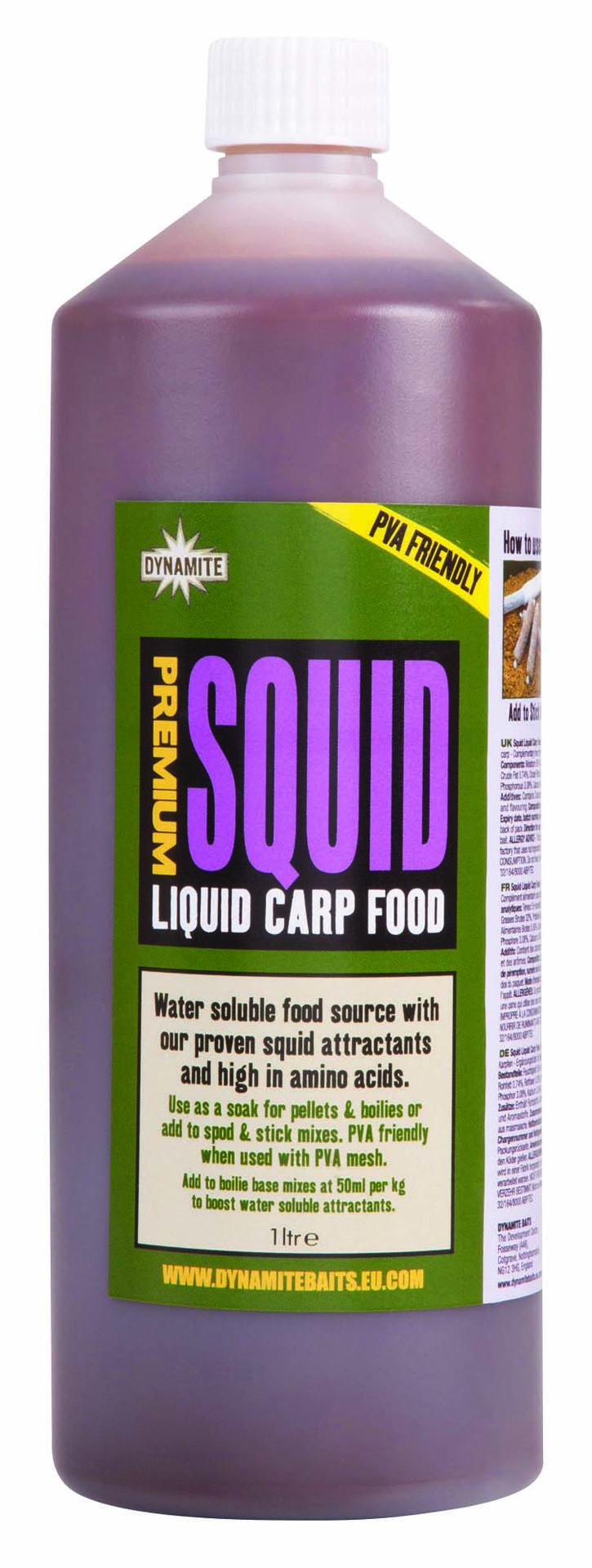 LIQUID CARP FOOD SQUID 1L
