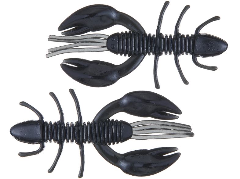 NET BAIT BAITFUEL ZAGA CRAW 2" X76501 BLACK
