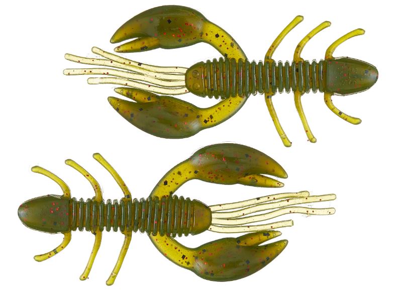 NET BAIT BAITFUEL ZAGA CRAW 2" X76504 WATERMELON RED