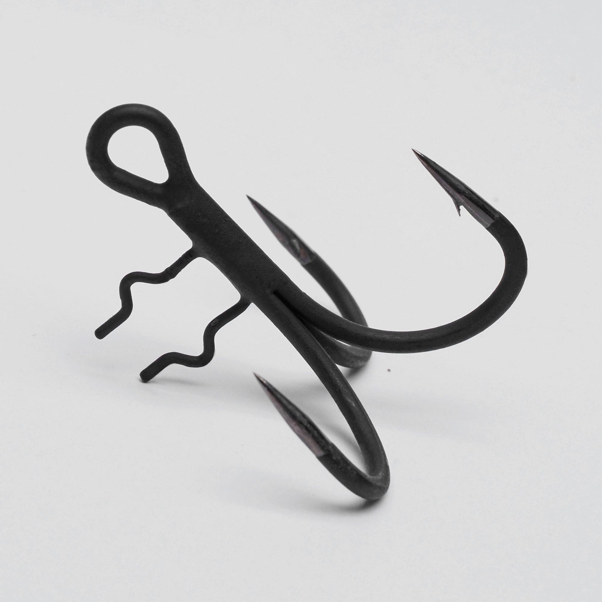 A-STATIC SHAD T-TREBLE 4X 2/0