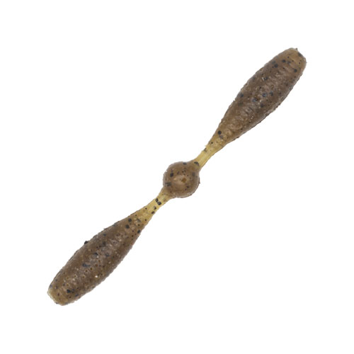 GEECRACK DUMBBELL WORM 2.8" #005 GREEN PUMPKIN