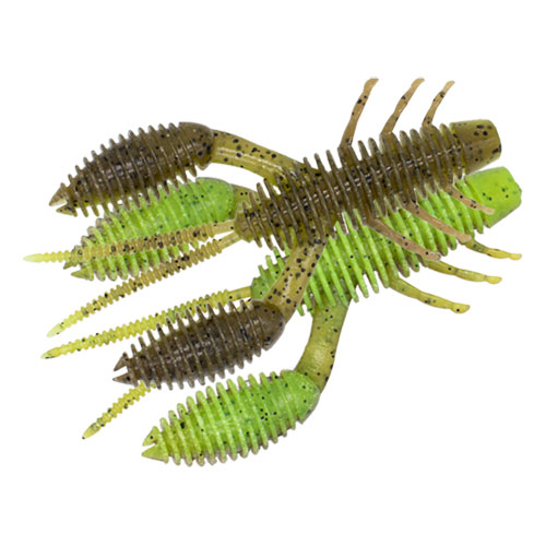 GEECRACK BELLOWS CRAW 3.5" COL. #220 GREEN PUMPKIN C