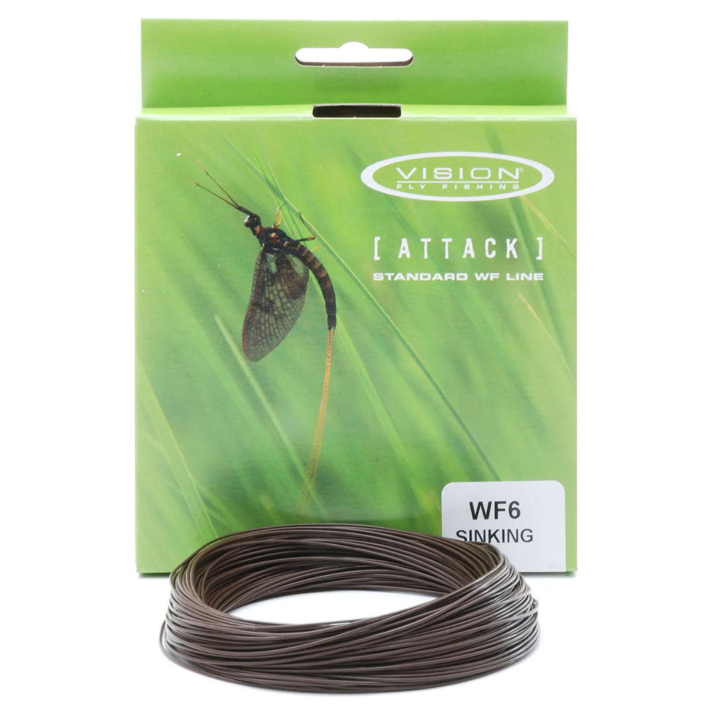 ATTACK sink3 WF6S fly line