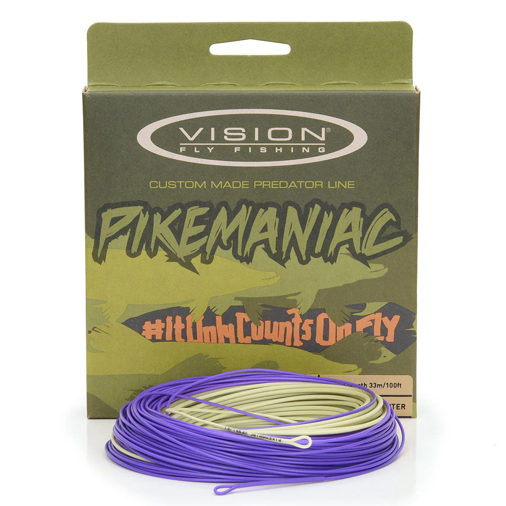 PIKEMANIAC WF8 SloMo to Fast Inter fly line