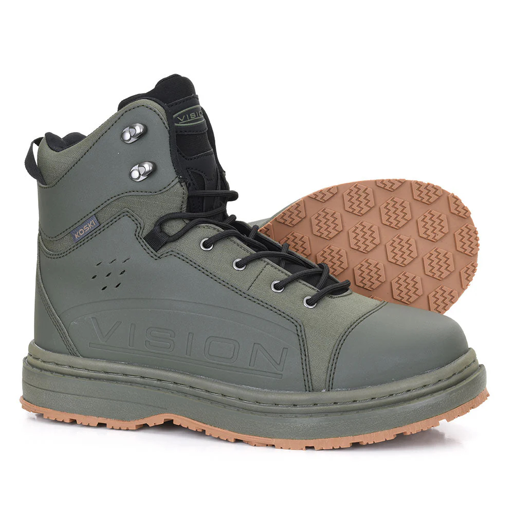 KOSKI GUMMI 2.0 Green wading shoe - 12