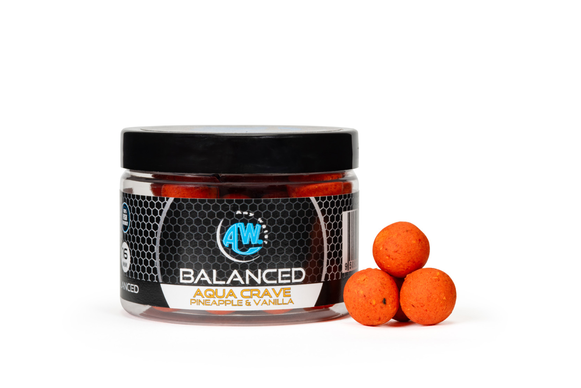 BALANCED BOILIES - AQUA CRAVE (Pineapple & Vanilla) - 25 mm