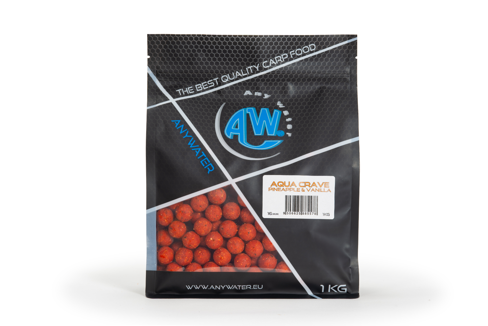 TOP BOILIES - AQUA CRAVE (Pineapple & Vanilla) - 16 mm