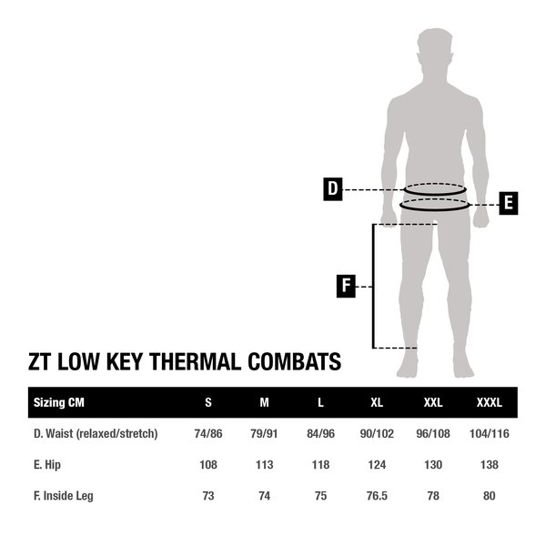 Zero Tolerance Low Key Thermal Combats XXL