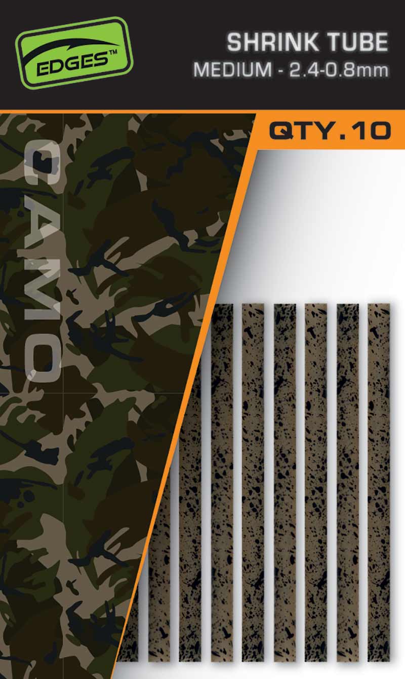 Edges Camo Shrink Tube S 1.8-0.7mm x 10