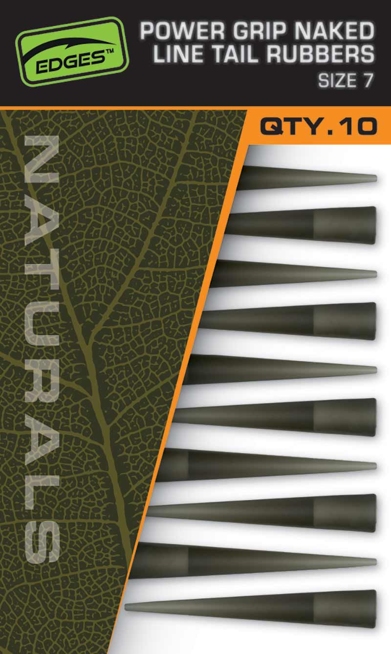 Edges Naturals Power Grip Naked line tail rubbers size 7 x 10