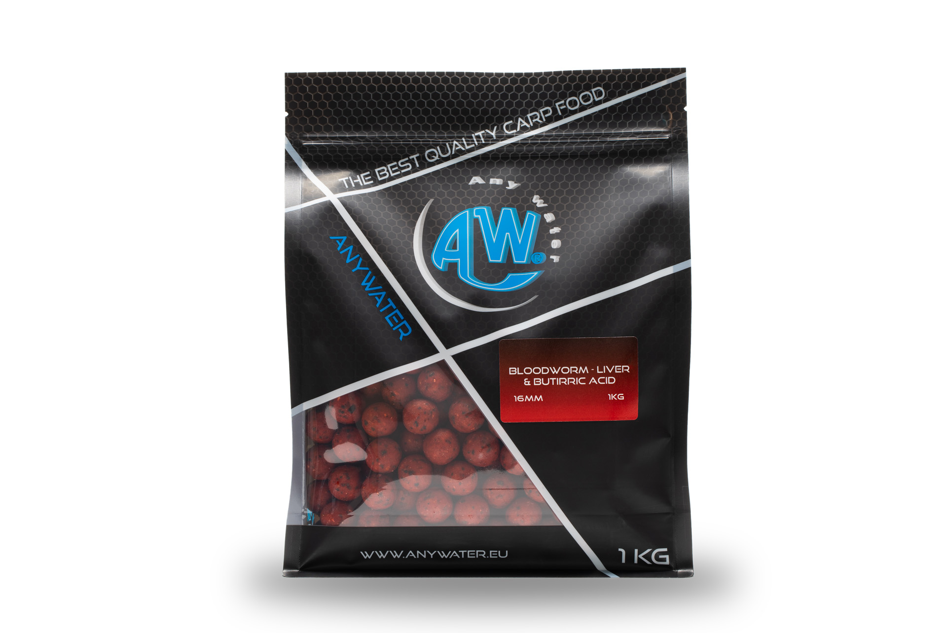 TOP BOILIES - B.L.B. (bloodworm - liver & butirric acid) - 16 mm