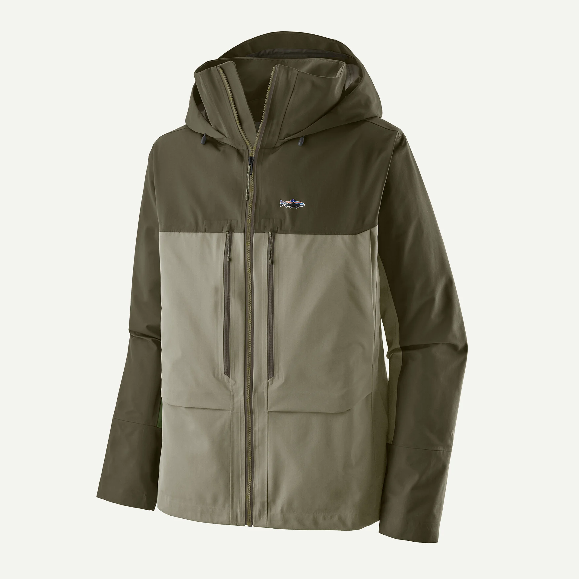 M's Swiftcurrent Wading Jkt - River Rock Green - S