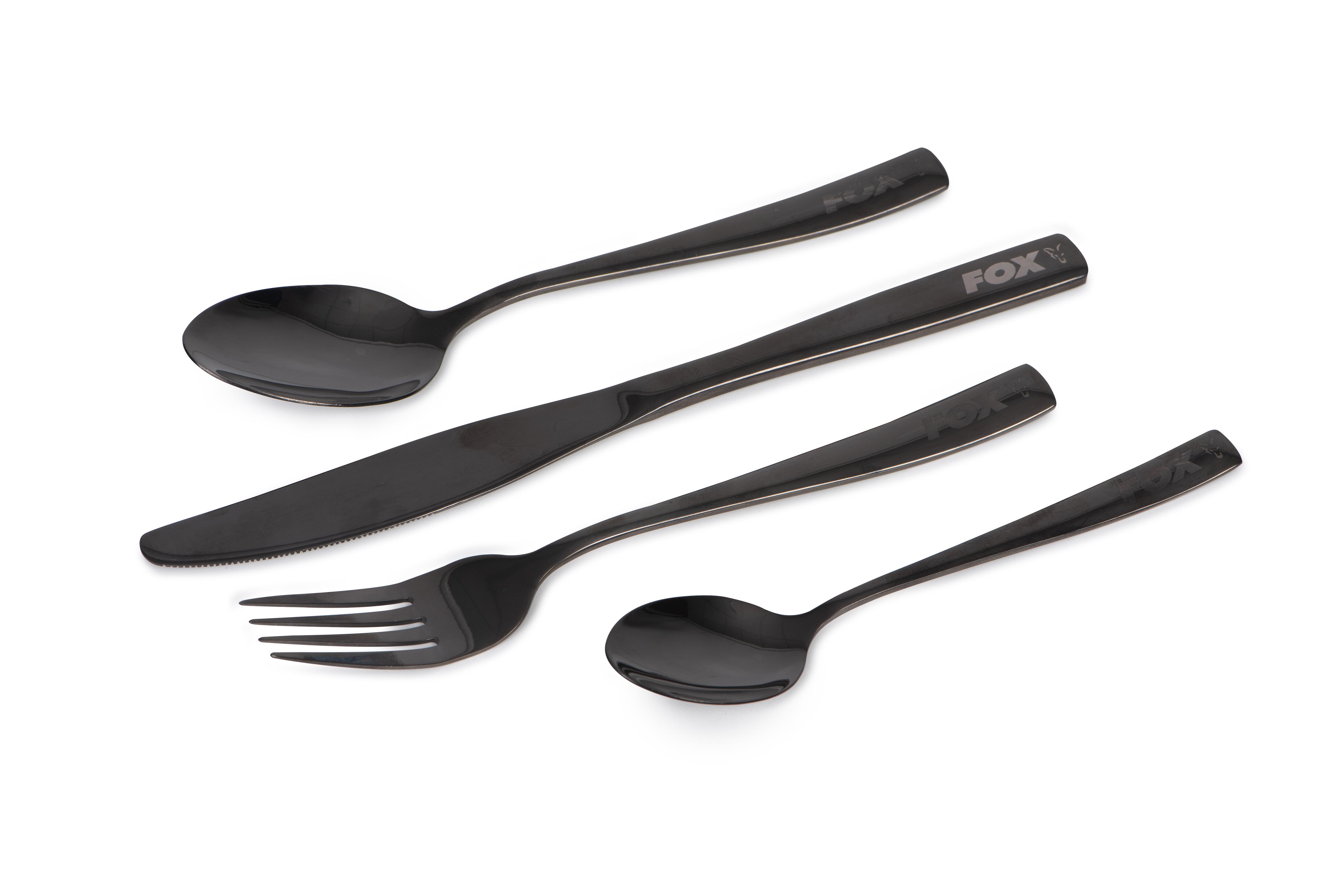 Cookware Black Stainless Cutlery Set 
