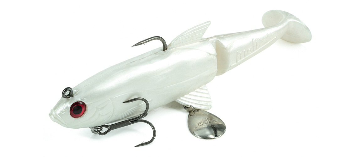 Molix Shad 140 - Pearl white