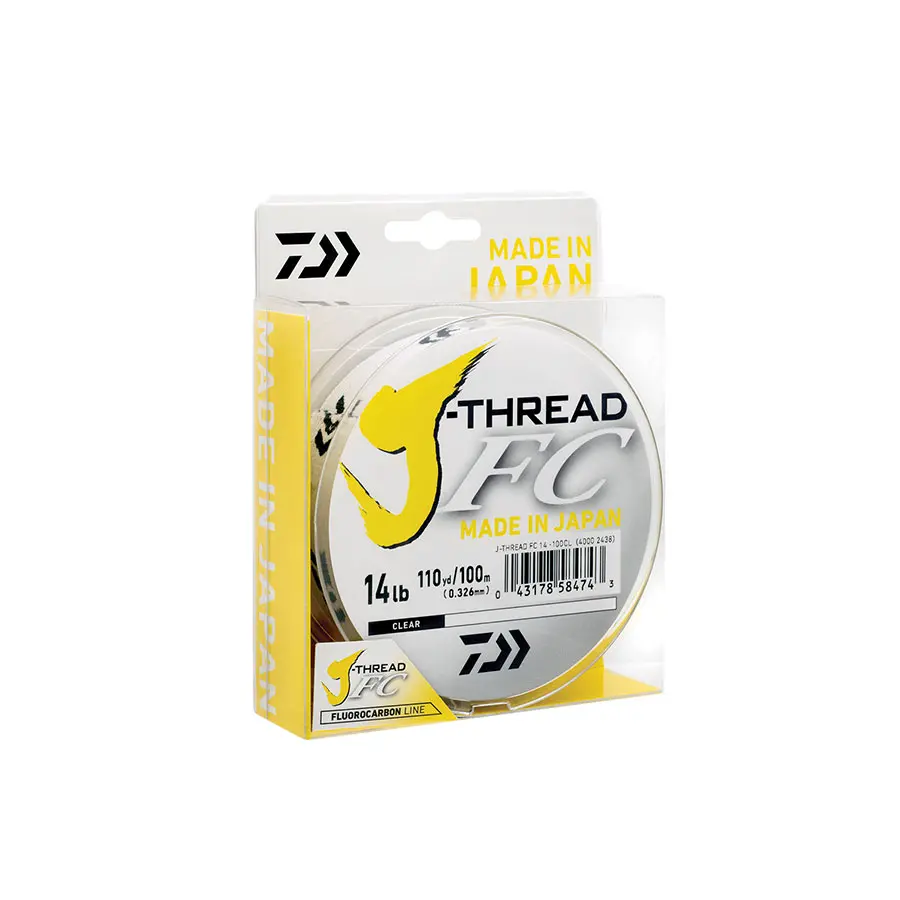 J-Thread Fluorocarbon Leader 4