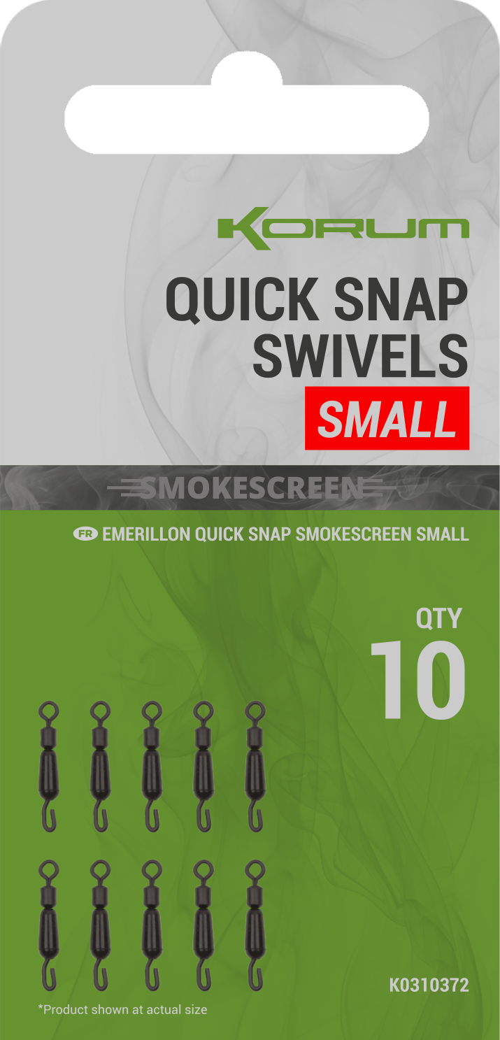Smokescreen Quick Snap Swivel Small