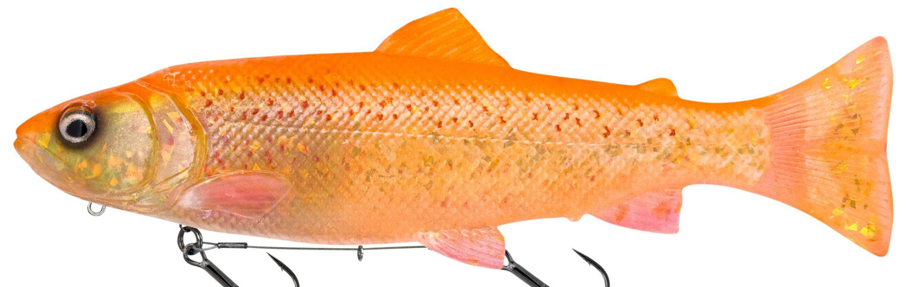 Savage Gear 4D TROUT RATTLE SHAD 17CM90G S CI ALBINO - fast sink