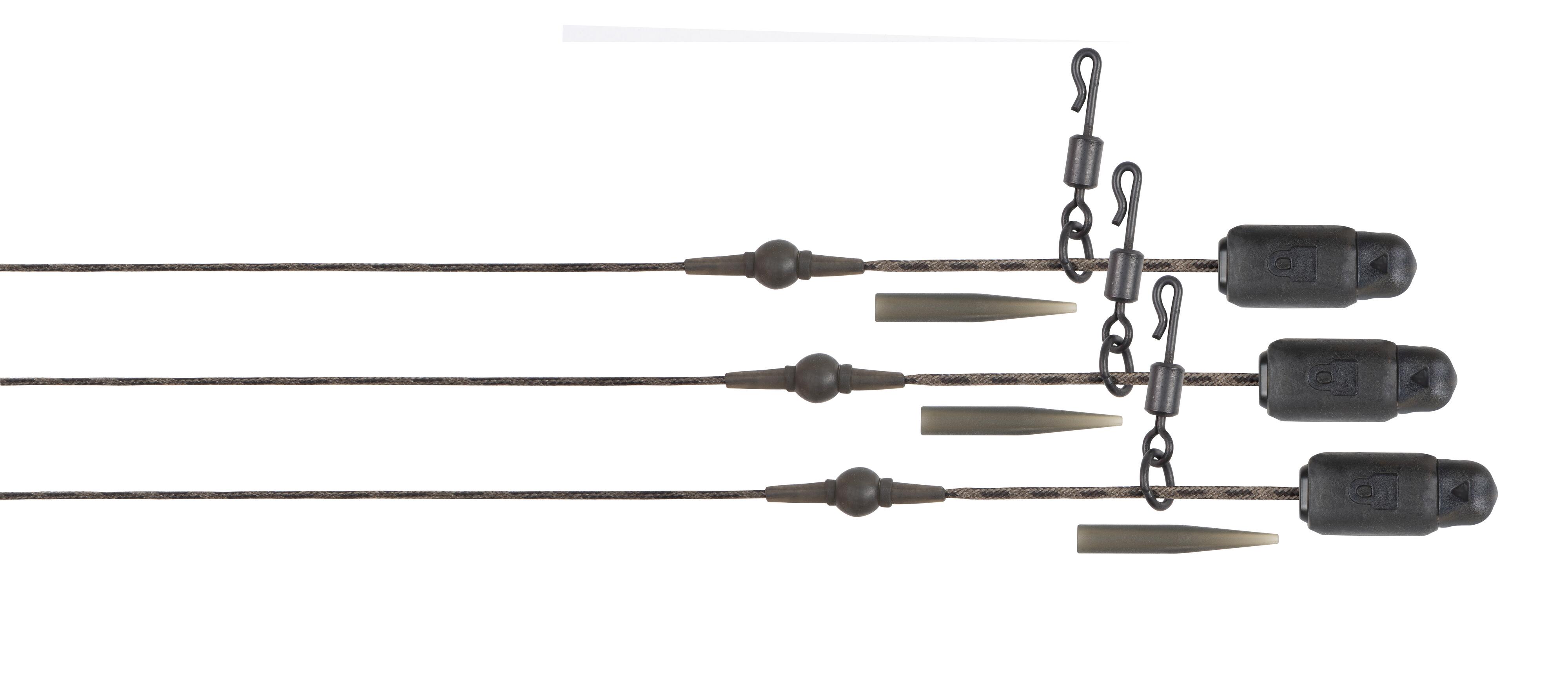 Edges Naturals Heli-Clip Rigs 30lb Submerge 3pcs