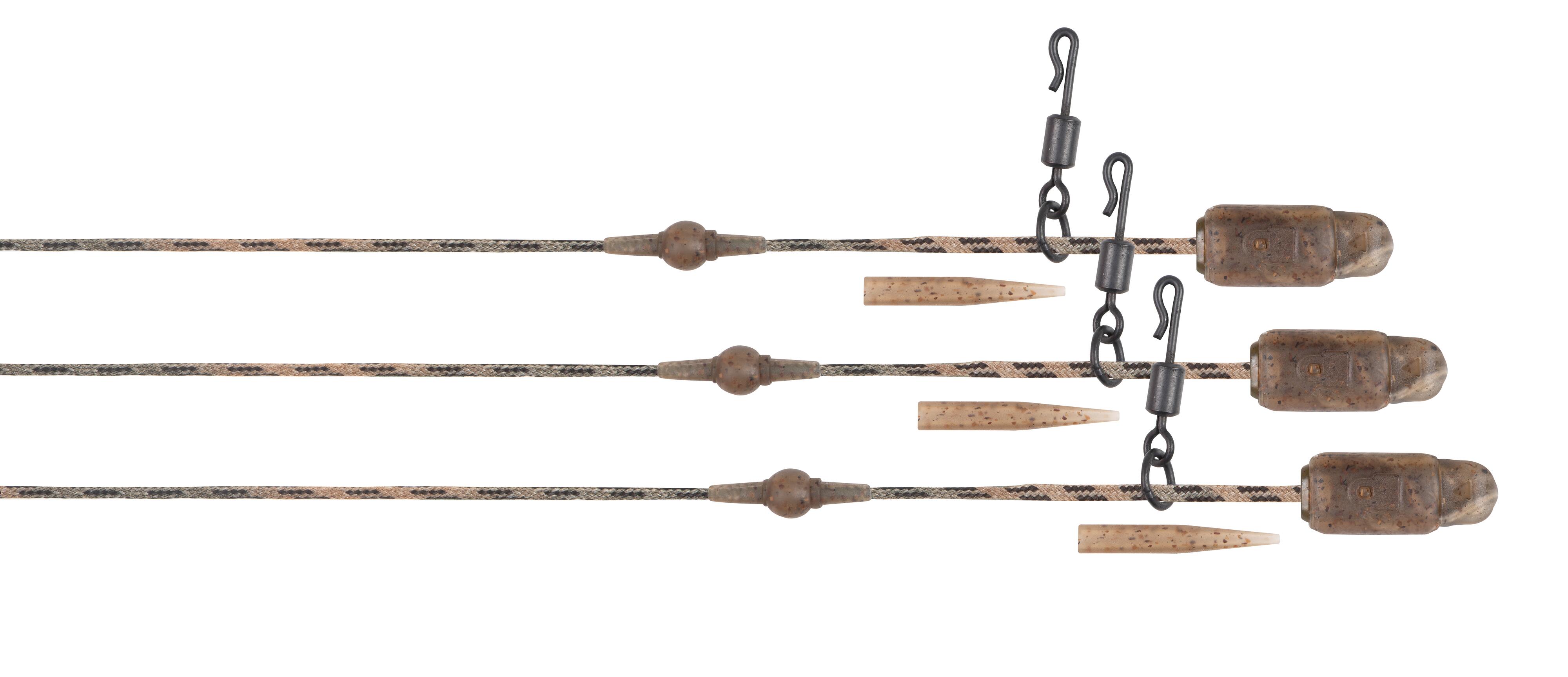 Edges Camo Heli-Clip Rigs 40lb Submerge 3pcs