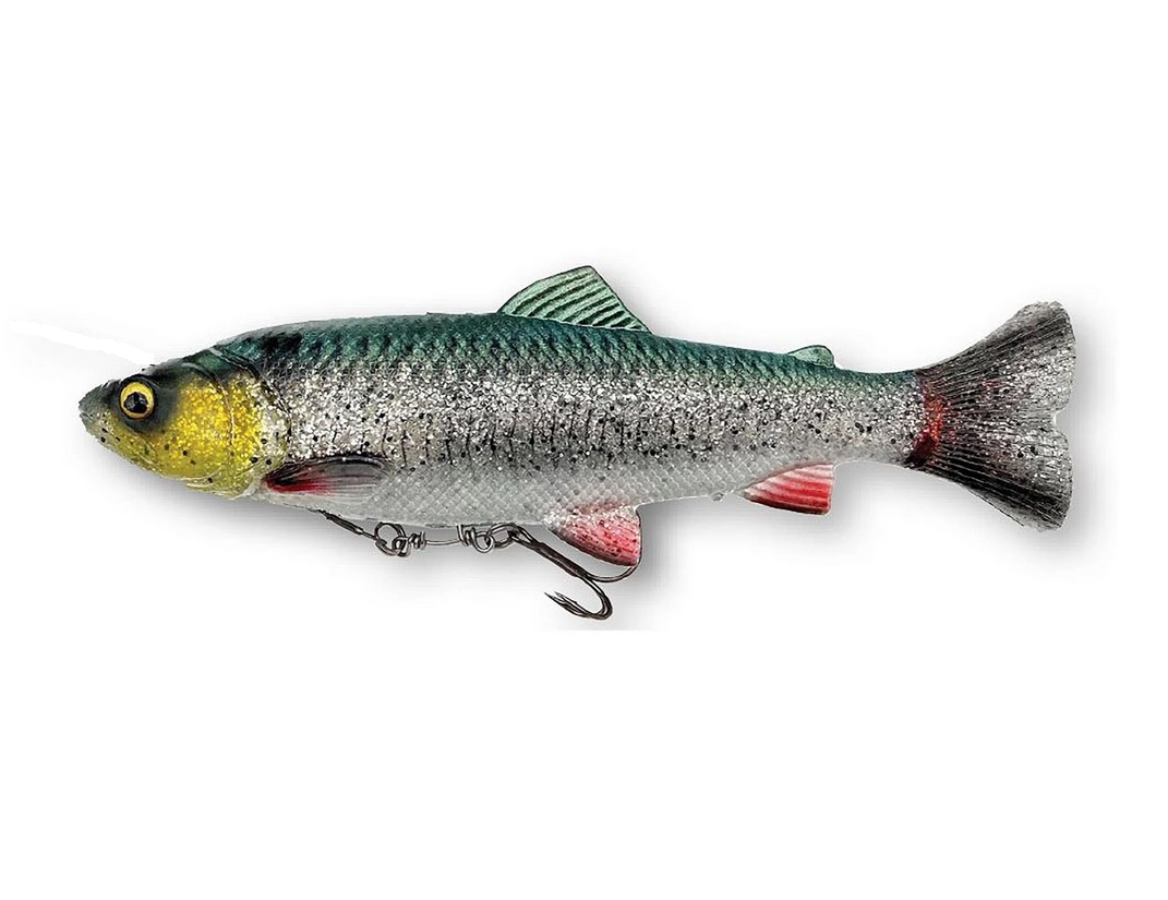 4D LINE THRU TROUT 20CM 93GR -  SLOW SINK -GREEN SILVER