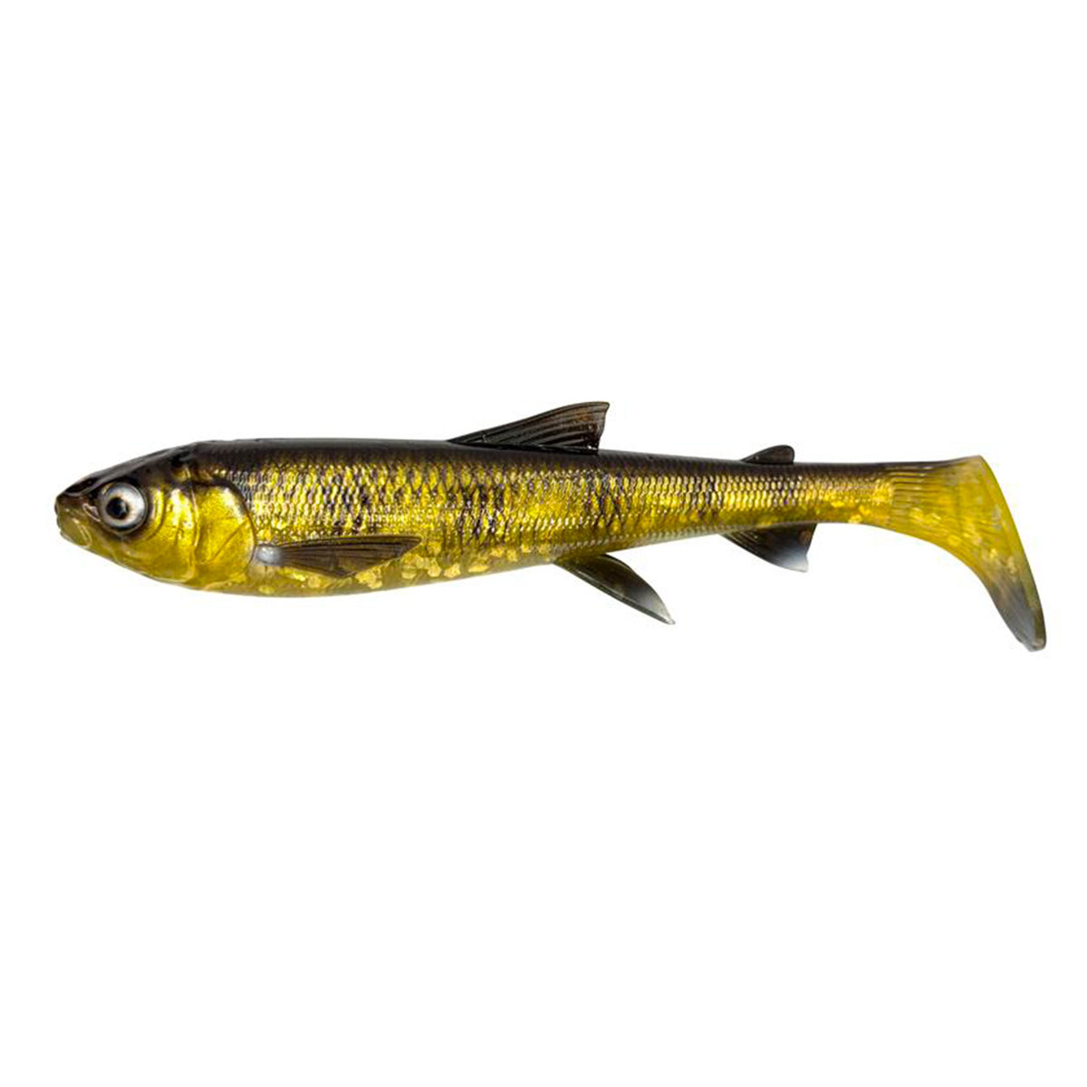 3D WHITEFISH SHAD 23cm - 94gr - black glitter