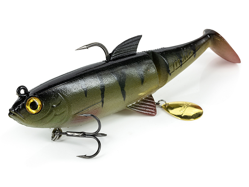 Shad 100 swimbait - 10cm - 24gr - Darck perch