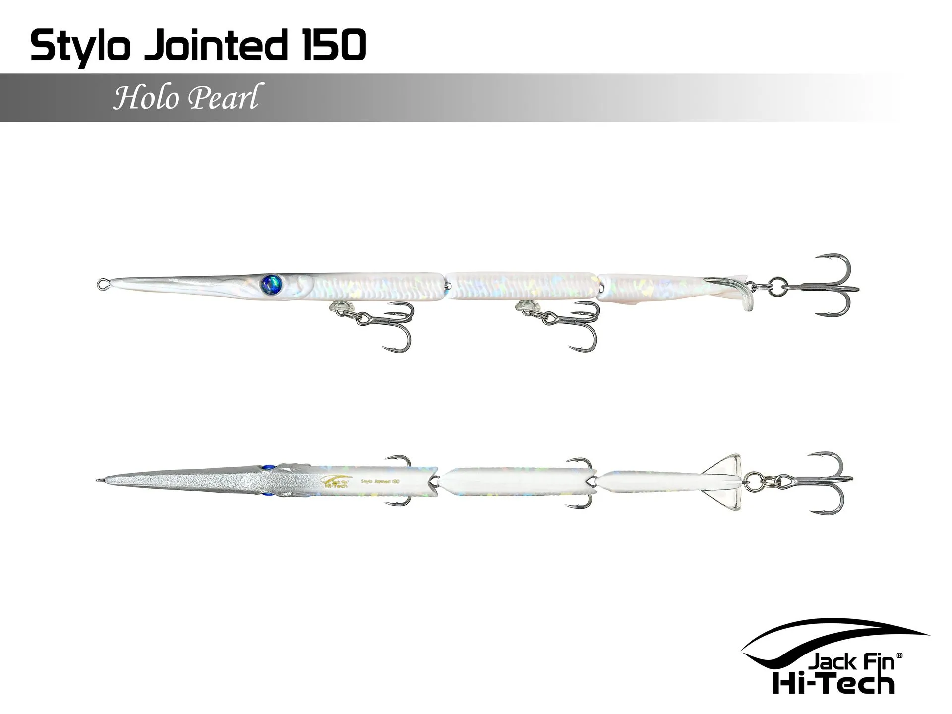 STYLO JOINTED 150 - holo pearl